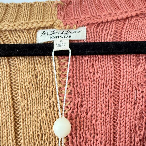 For Love & Lemons Womens Cardigan Sweater Multicolor Size S - Picture 5 of 9